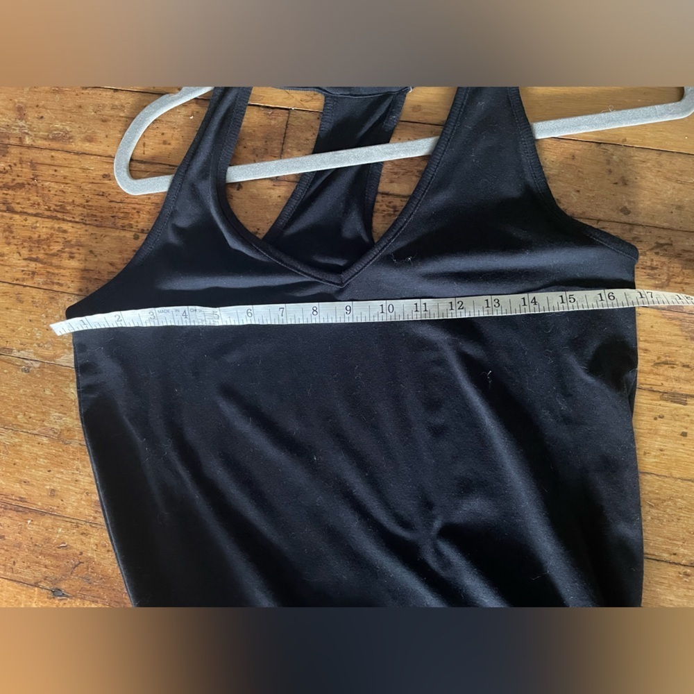 Athleta Rouched athleisure dress size S racer back staple essential - Picture 5 of 6